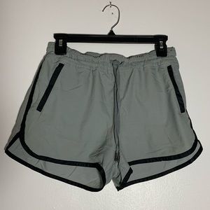 Lululemon Athletic Green Drawstring Shorts